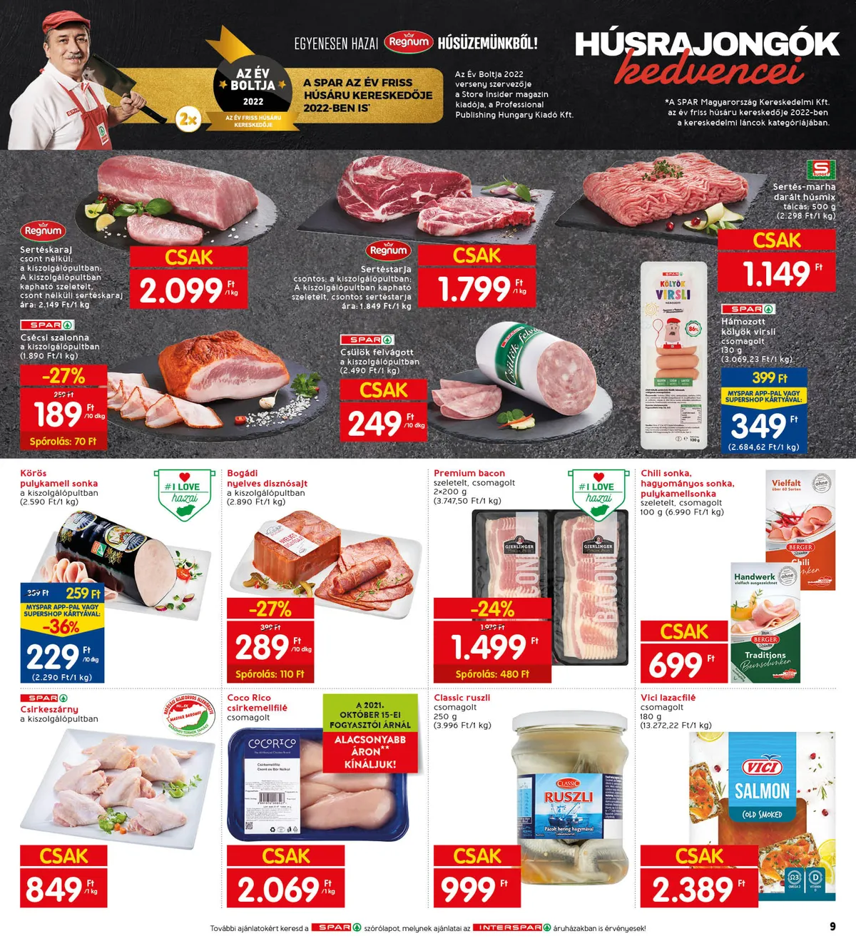 Interspar akciós újság 10.06–10.12 – 13. oldal
