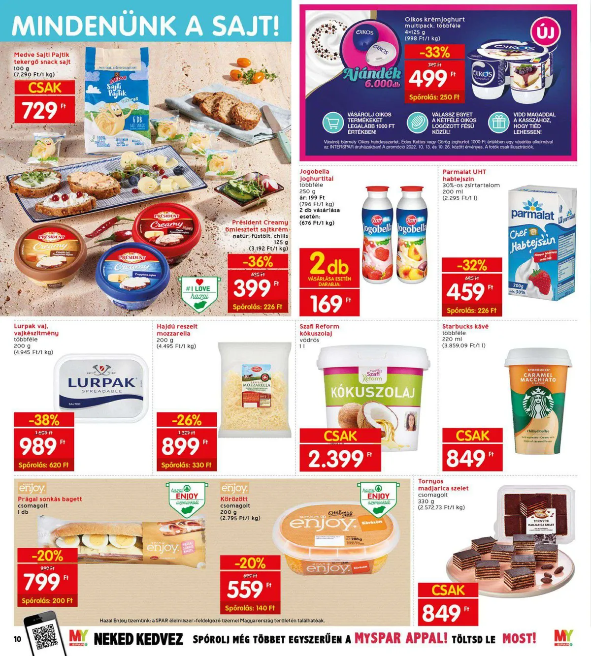 Interspar akciós újság 10.13–10.19 – 10. oldal