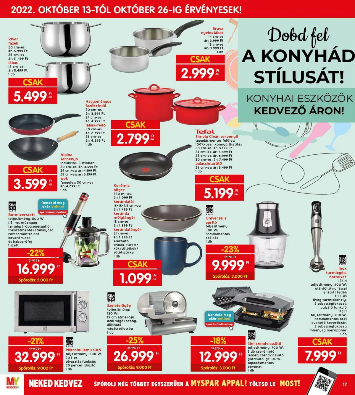 Interspar akciós újság 10.13–10.19 – 17. oldal