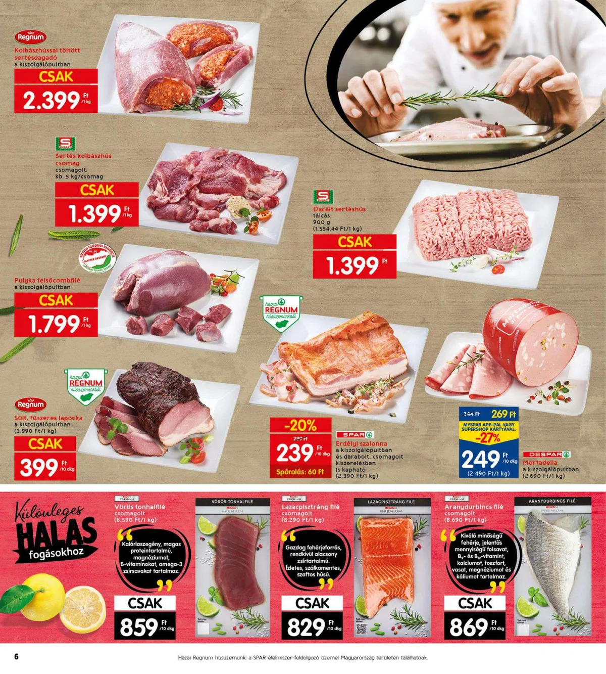 Interspar akciós újság 10.13–10.19 – 6. oldal