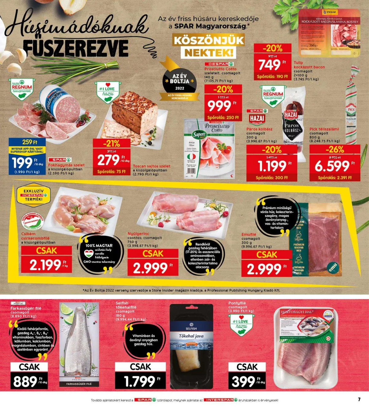 Interspar akciós újság 10.13–10.19 – 7. oldal