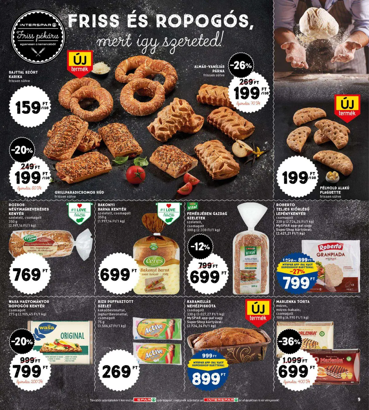 Interspar akciós újság 10.13–10.19 – 9. oldal