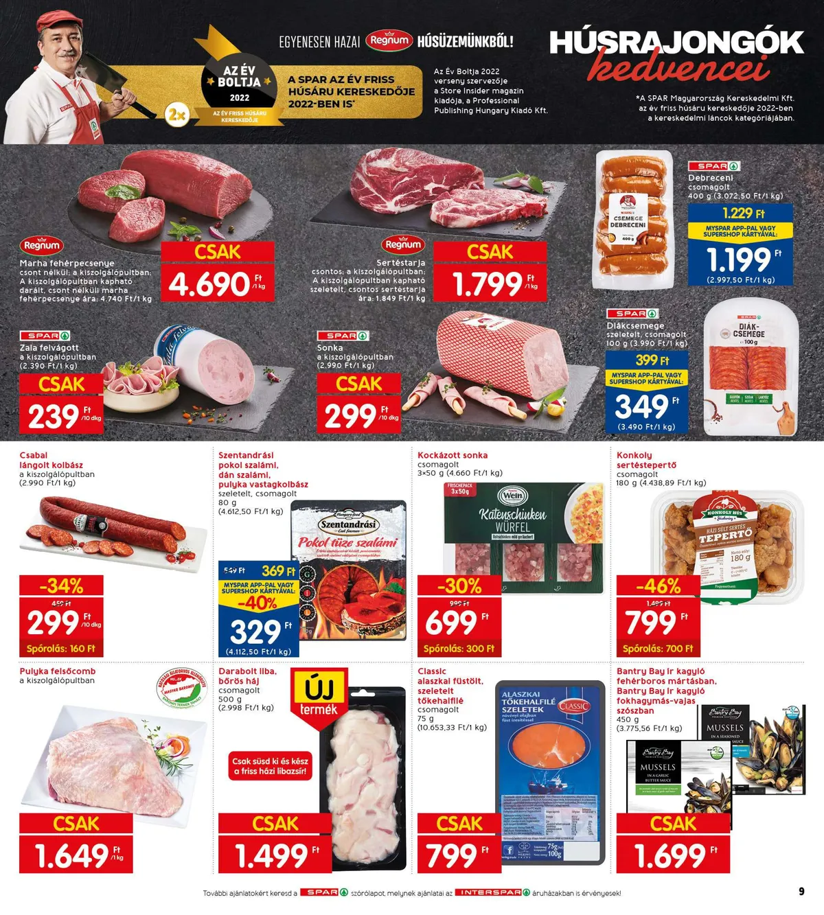Interspar akciós újság 10.20–10.26 – 13. oldal