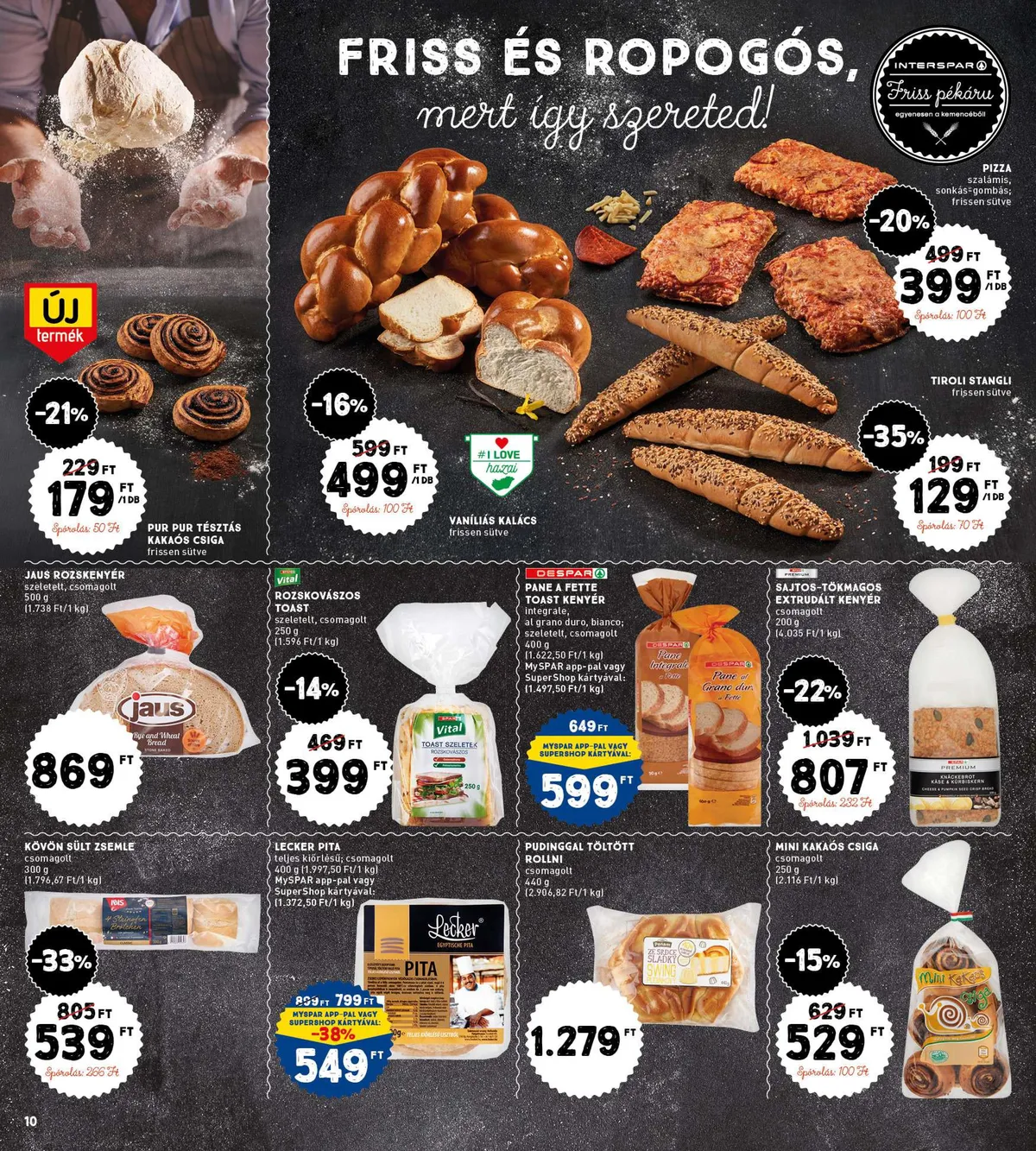 Interspar akciós újság 10.20–10.26 – 16. oldal