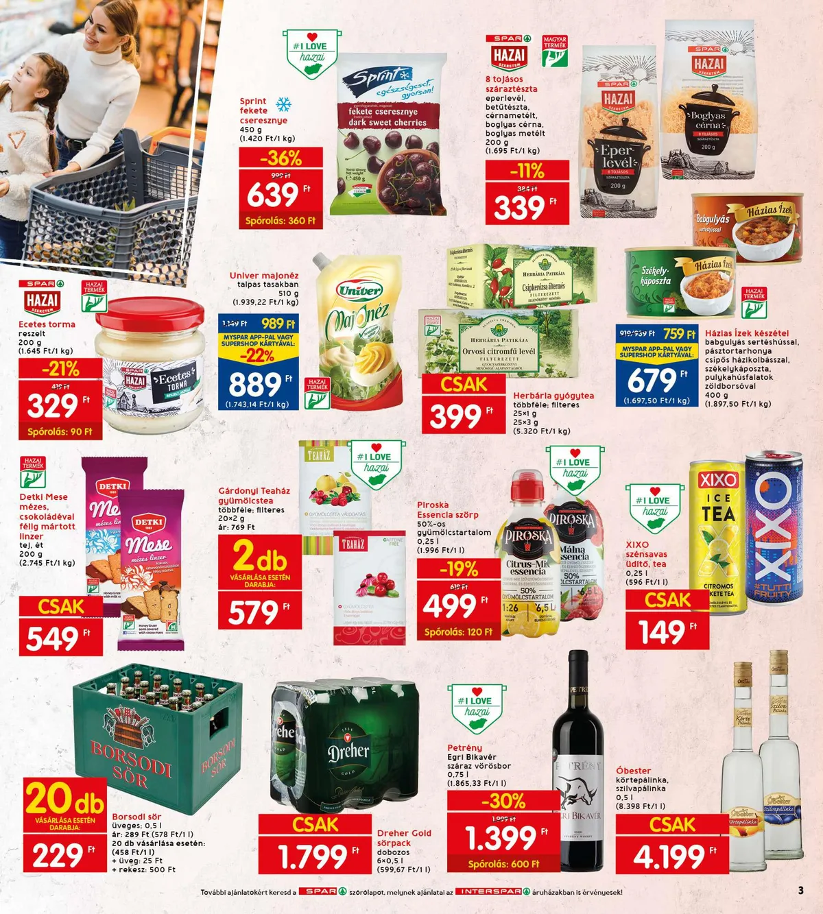 Interspar akciós újság 10.20–10.26 – 3. oldal