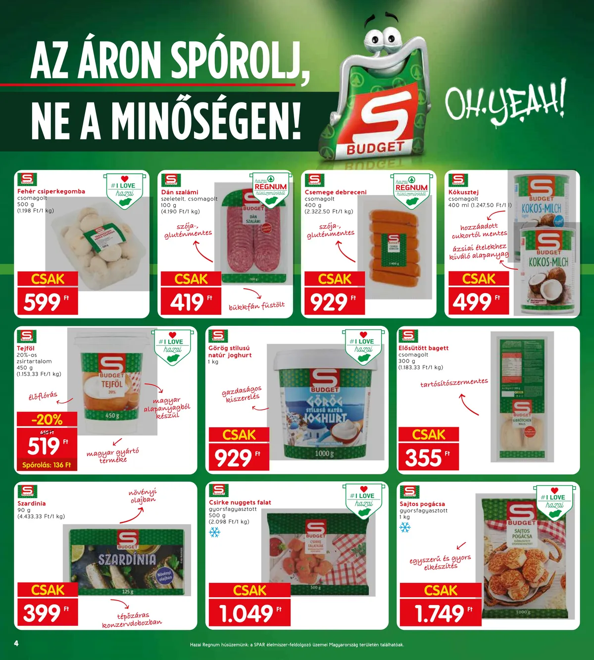 Interspar akciós újság 10.27–11.02 – 6. oldal