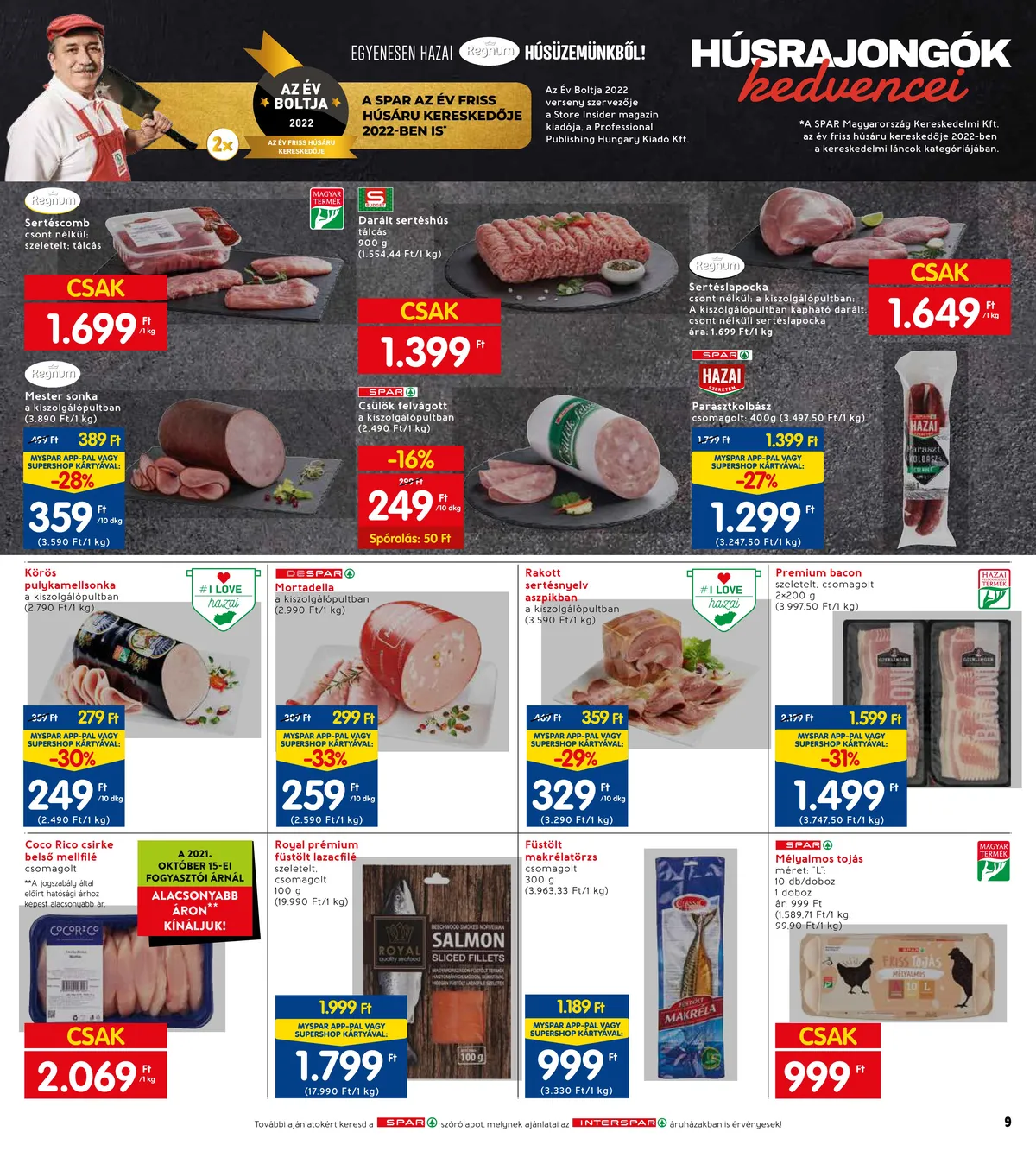 Interspar akciós újság 11.03–11.09 – 13. oldal