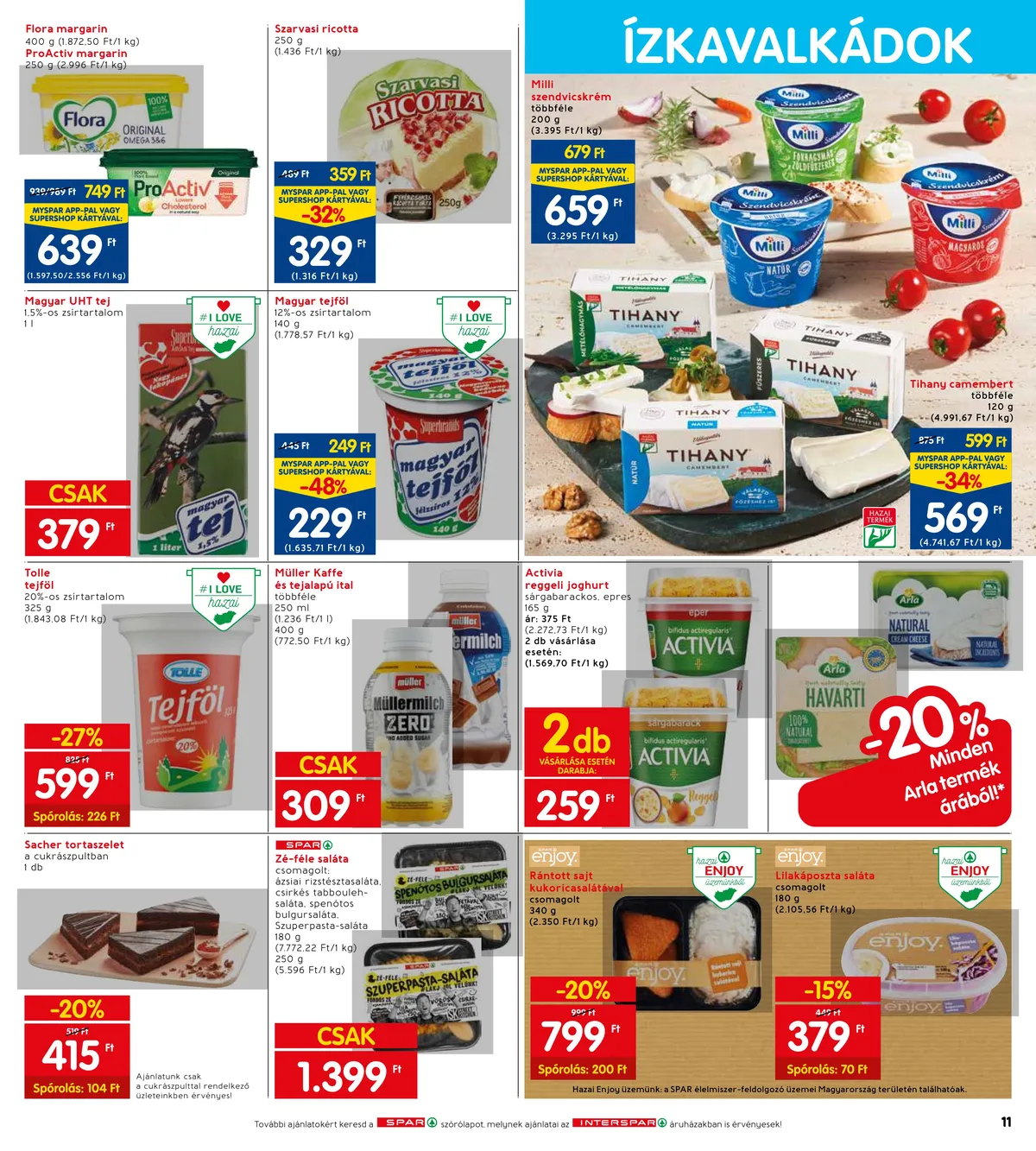 Interspar akciós újság 11.03–11.09 – 15. oldal