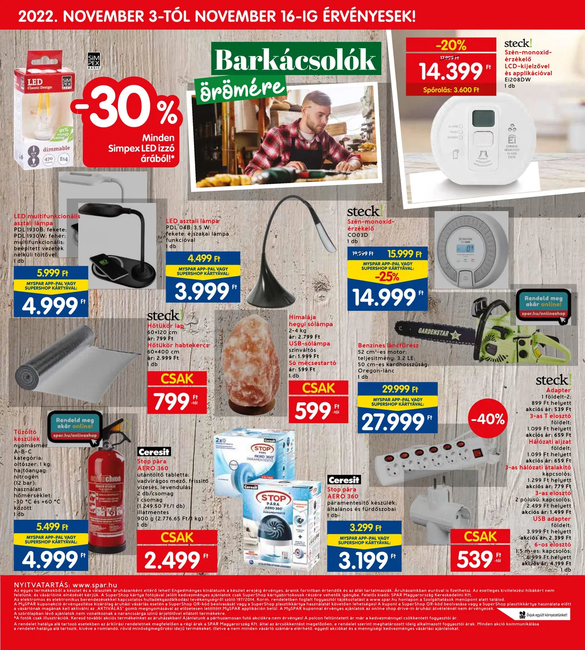 Interspar akciós újság 11.03–11.09 – 29. oldal