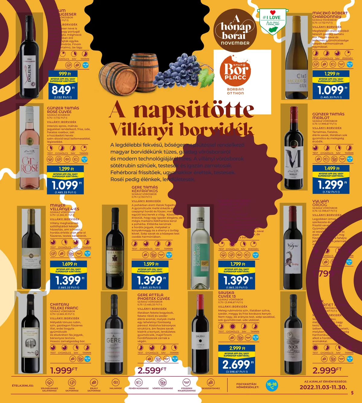 Interspar akciós újság 11.03–11.09 – 7. oldal