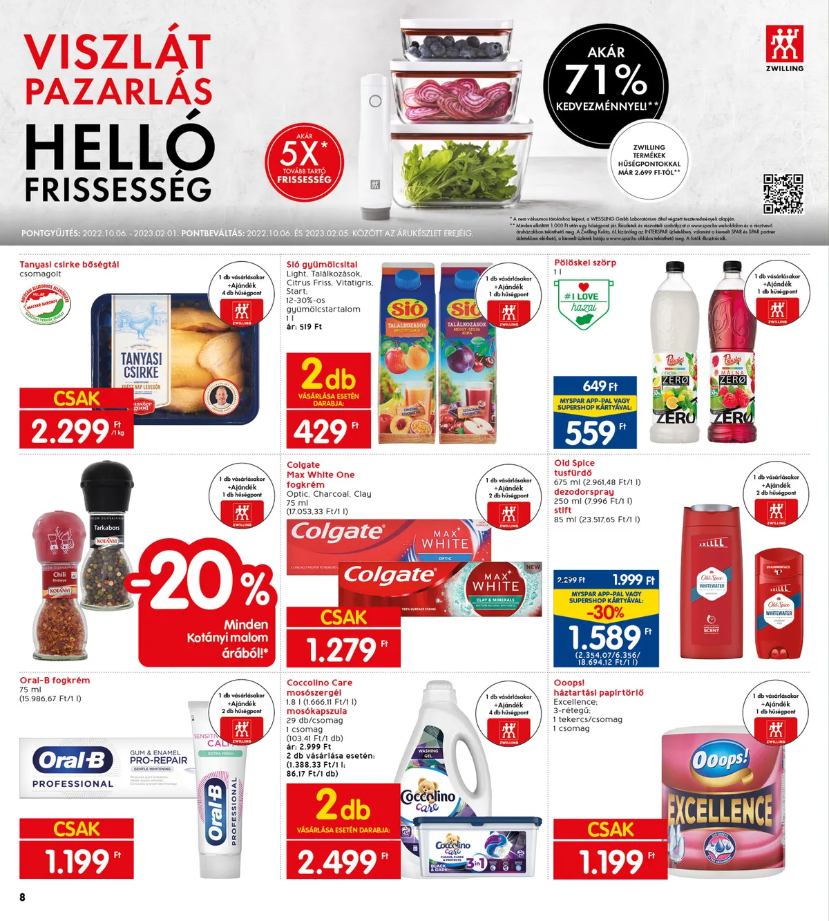Interspar akciós újság 11.10–11.16 – 12. oldal