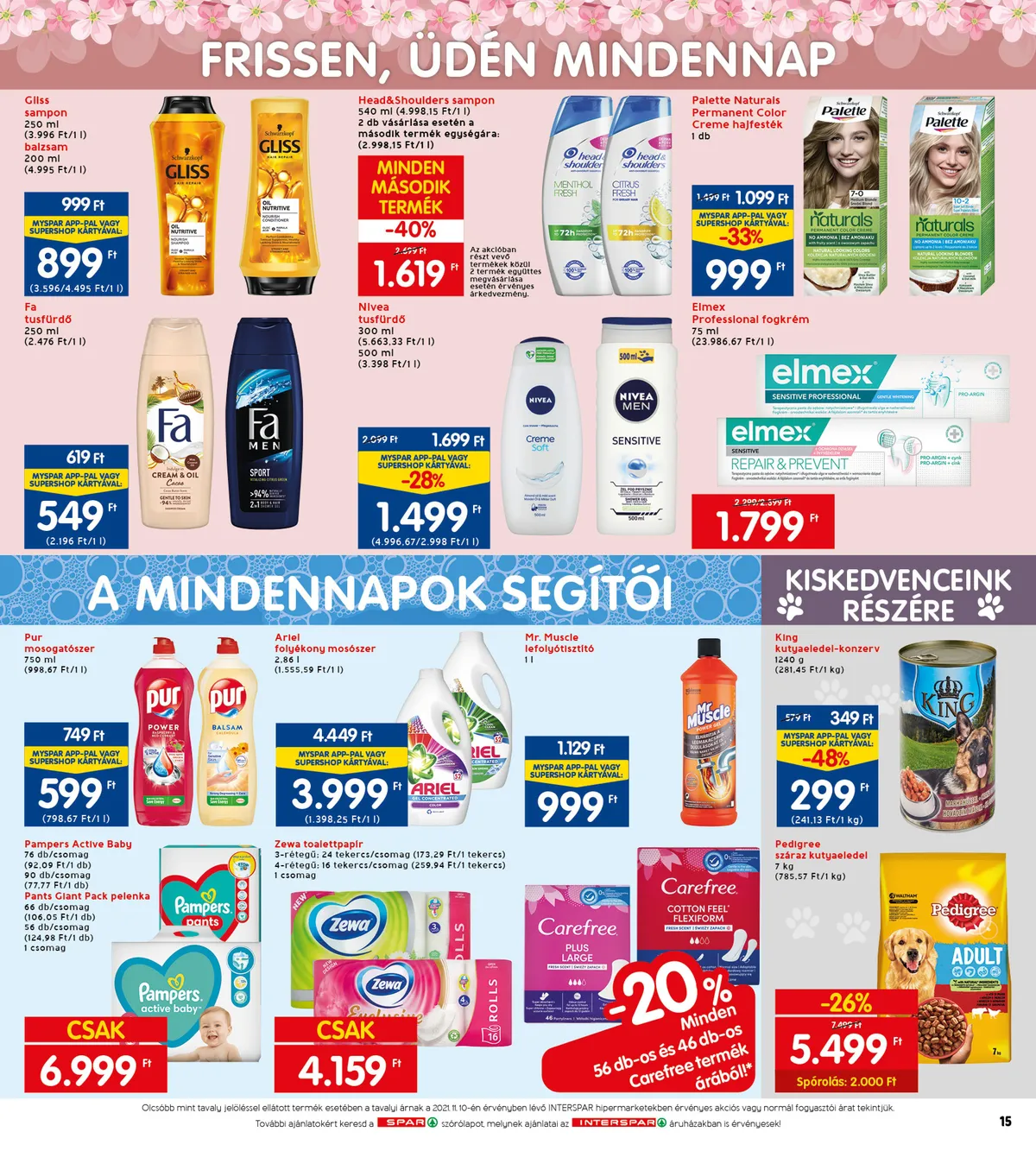 Interspar akciós újság 11.10–11.16 – 23. oldal