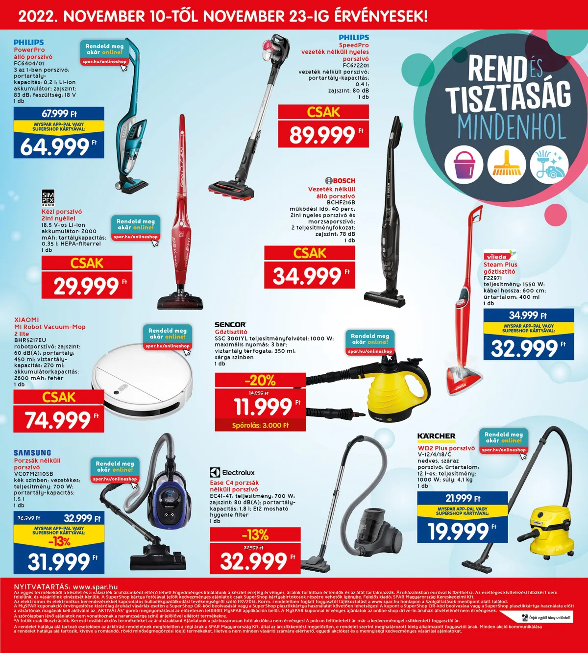 Interspar akciós újság 11.10–11.16 – 29. oldal