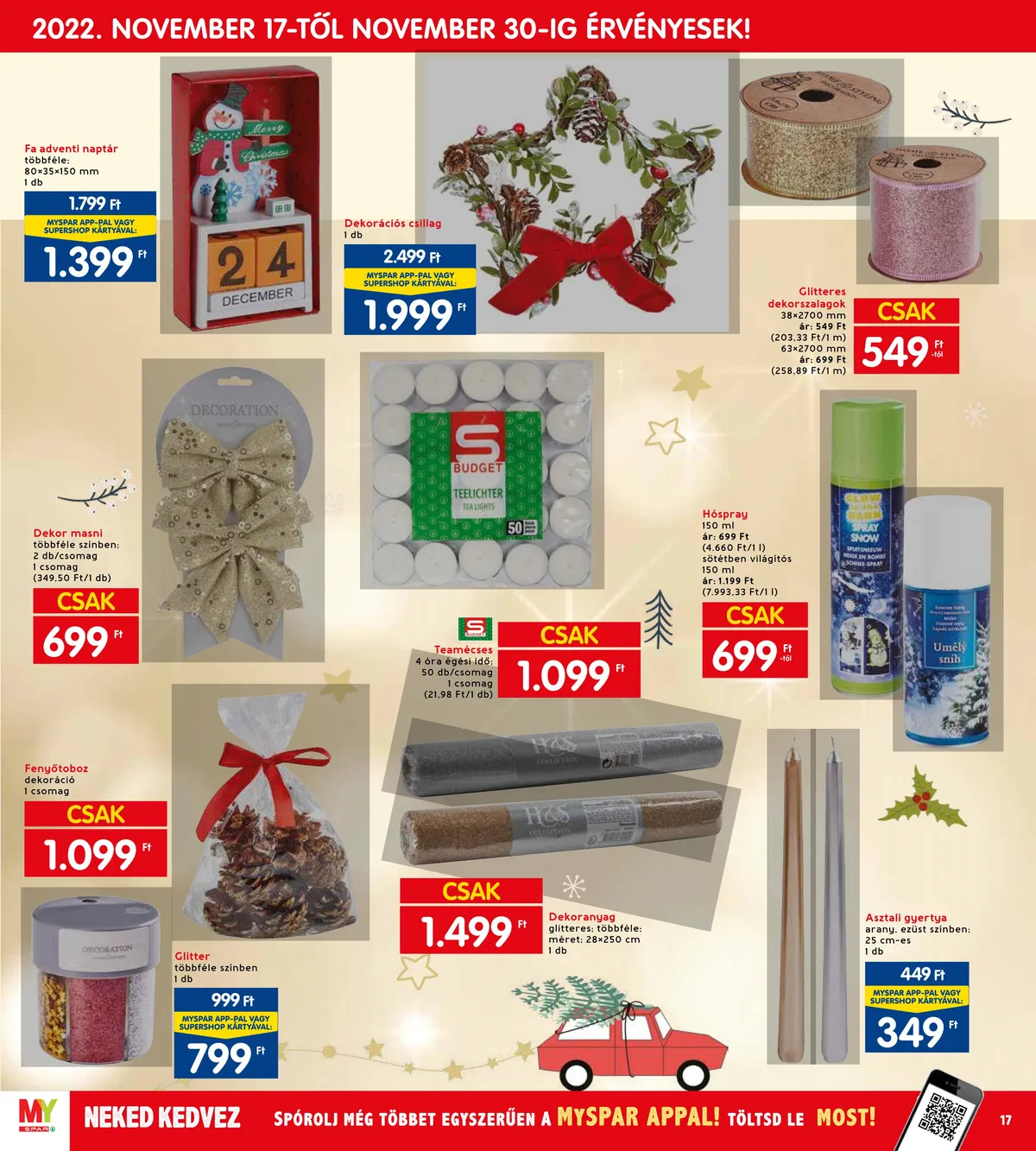 Interspar akciós újság 11.17–11.23 – 25. oldal