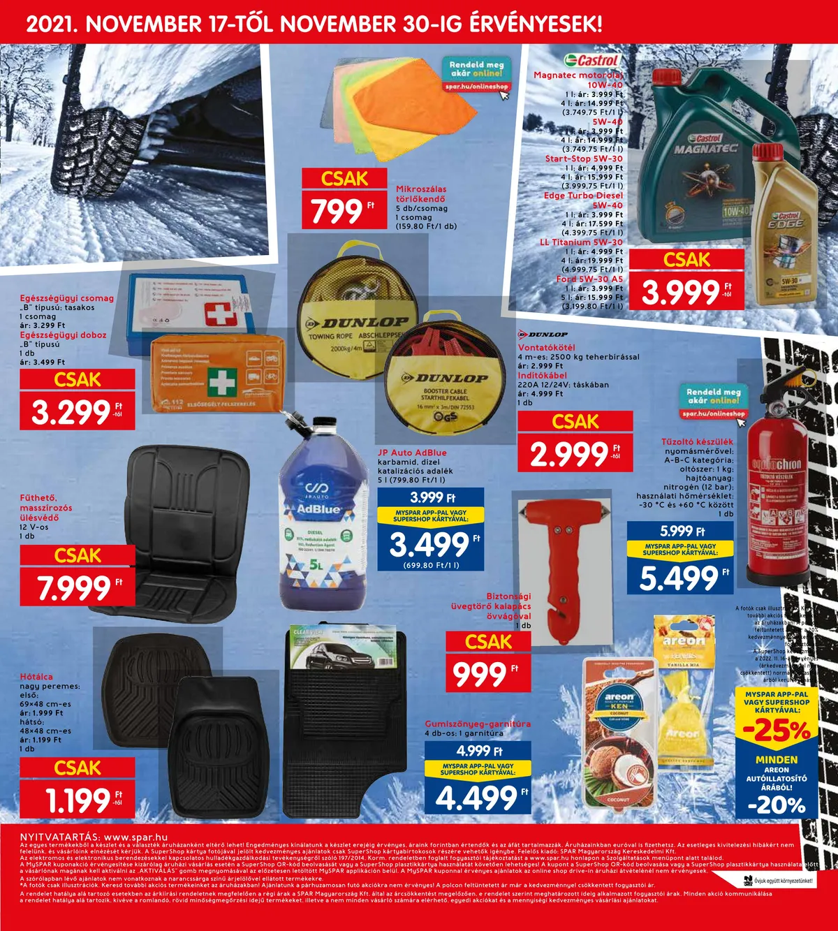 Interspar akciós újság 11.17–11.23 – 27. oldal