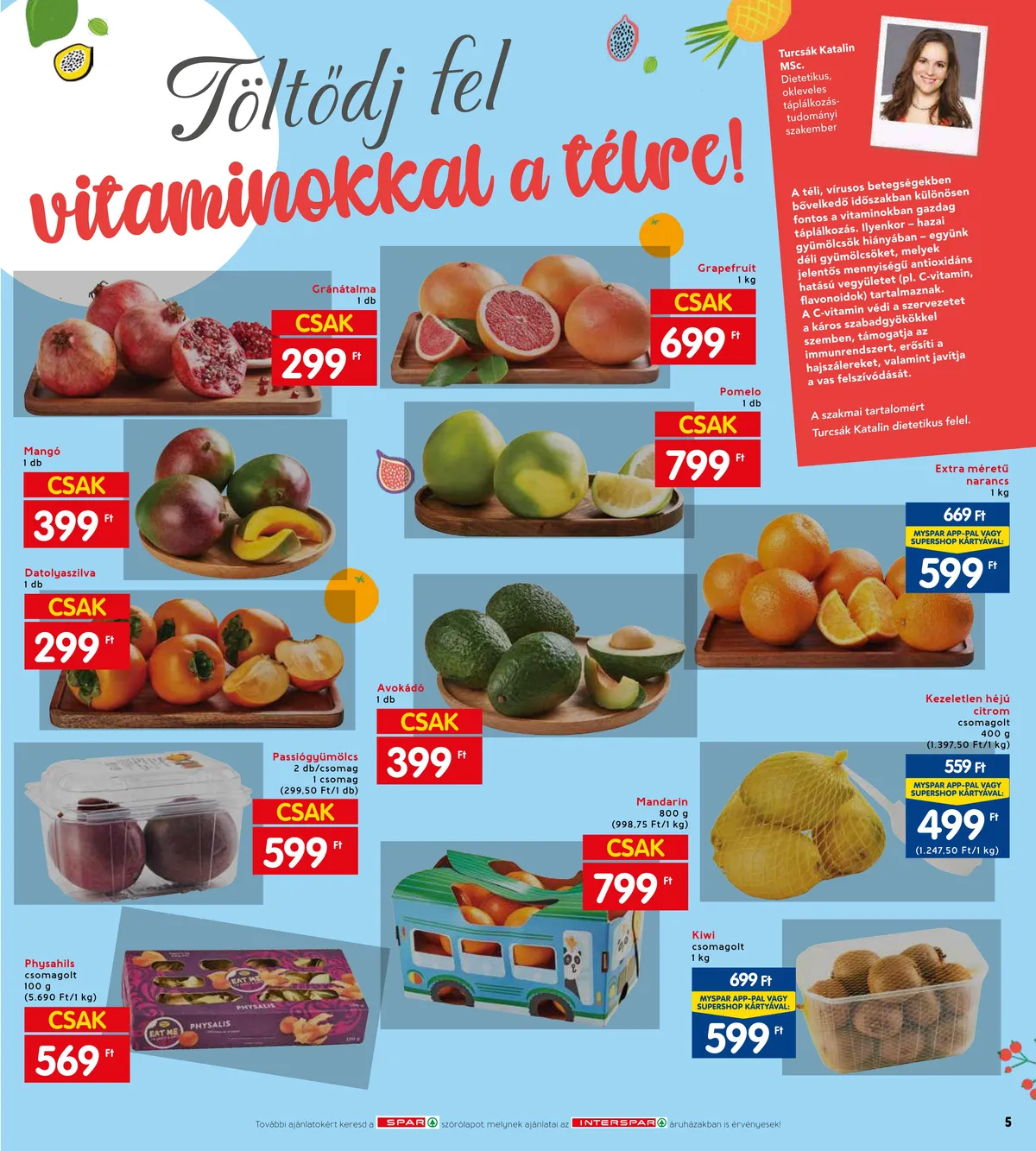 Interspar akciós újság 11.17–11.23 – 7. oldal