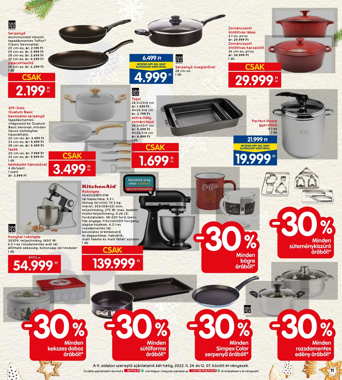 Interspar akciós újság 11.24–11.30 – 15. oldal