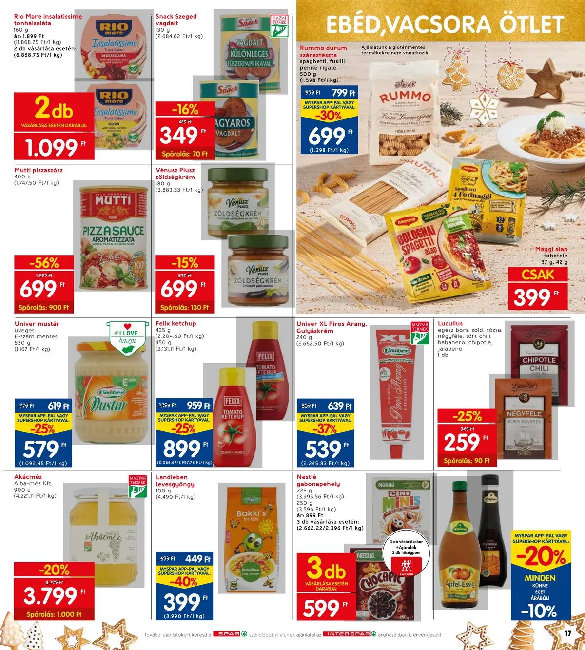 Interspar akciós újság 11.24–11.30 – 23. oldal
