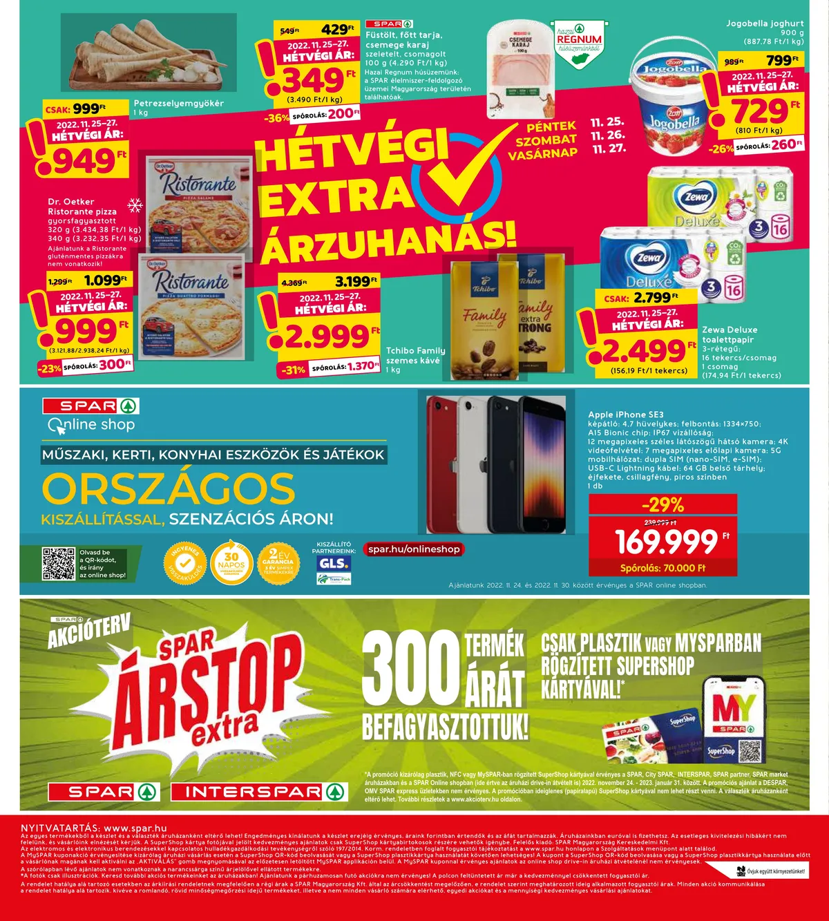 Interspar akciós újság 11.24–11.30 – 28. oldal