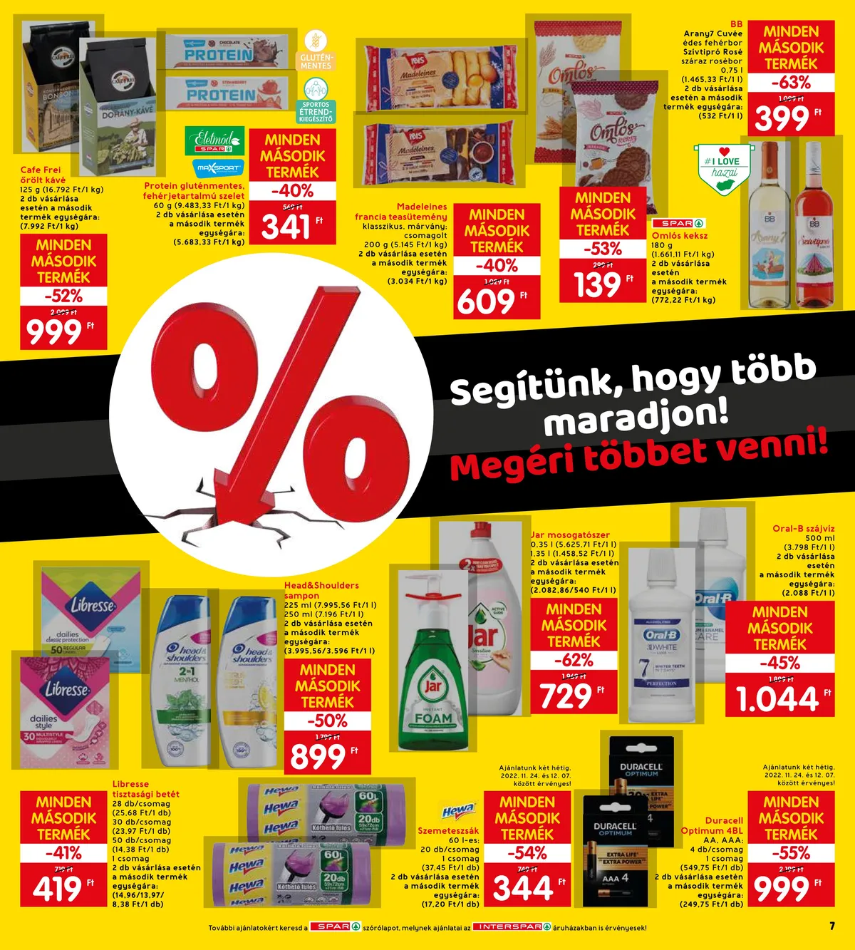 Interspar akciós újság 11.24–11.30 – 9. oldal