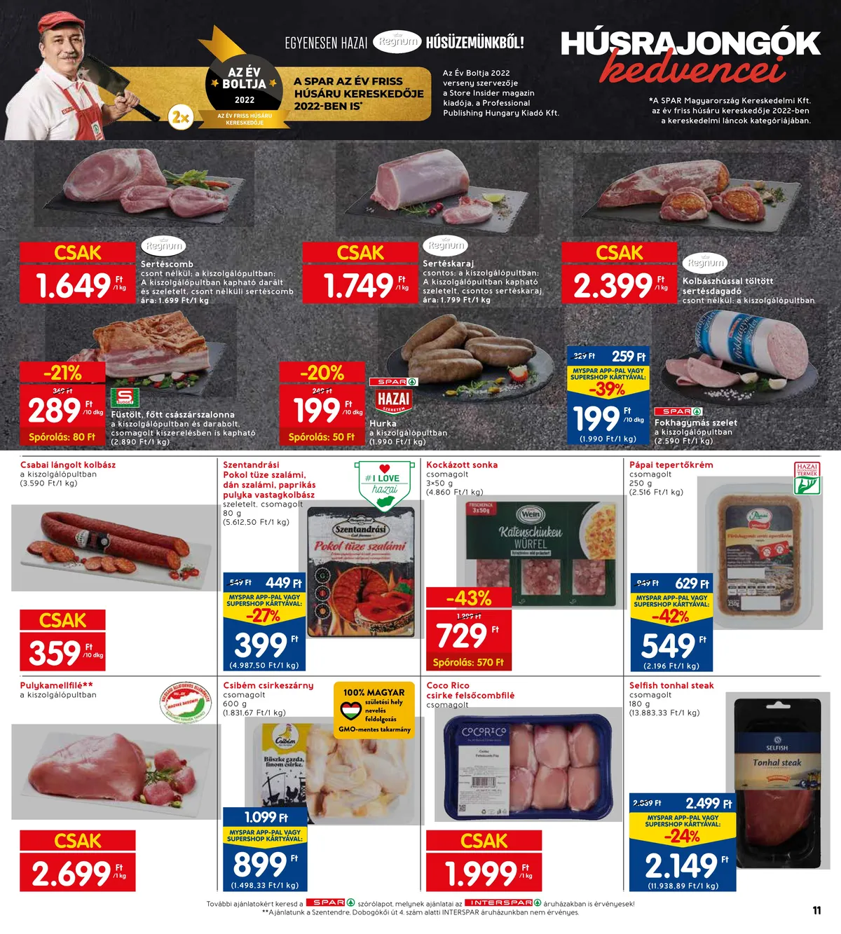 Interspar akciós újság 12.01–12.07 – 17. oldal
