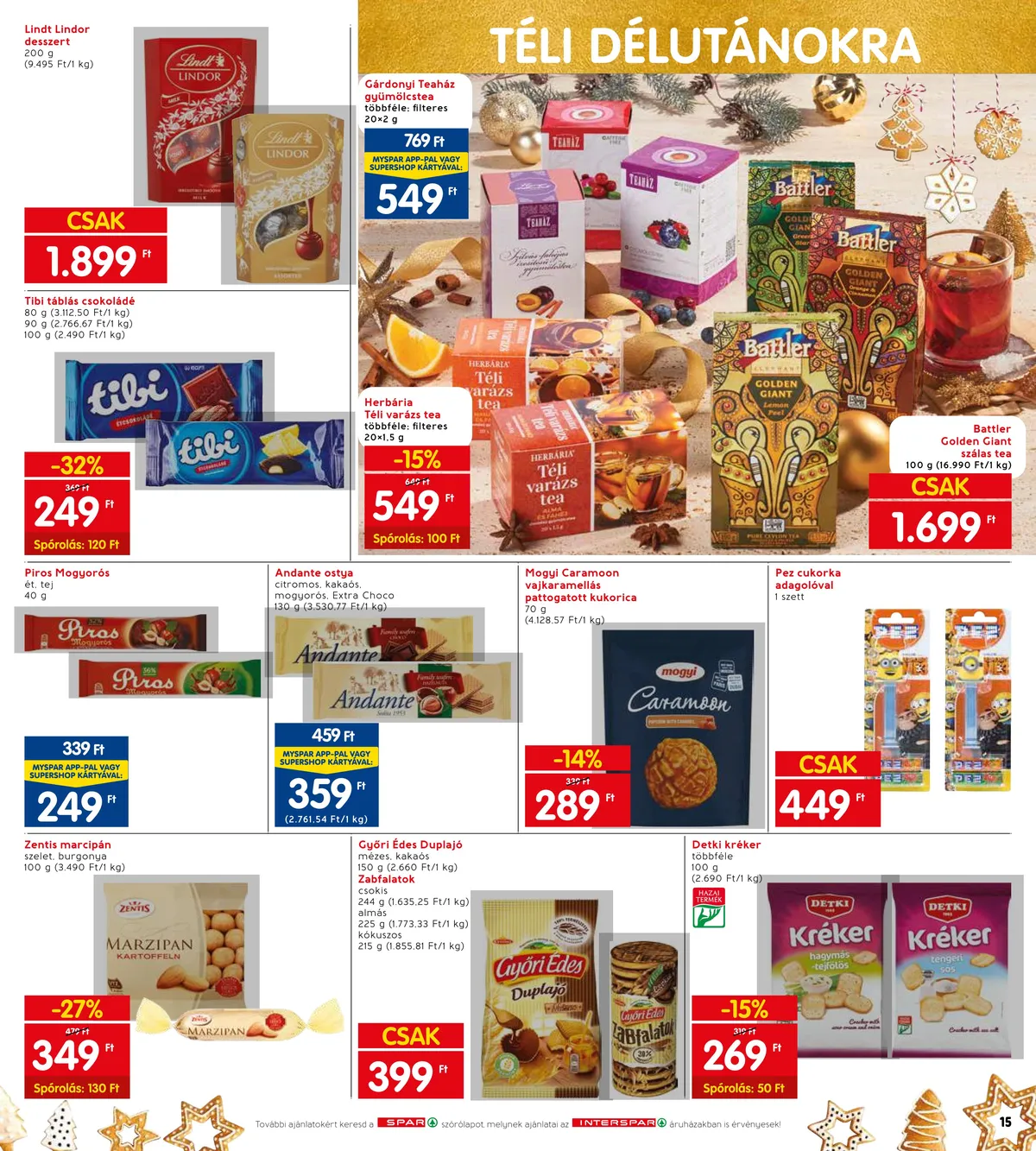 Interspar akciós újság 12.01–12.07 – 25. oldal