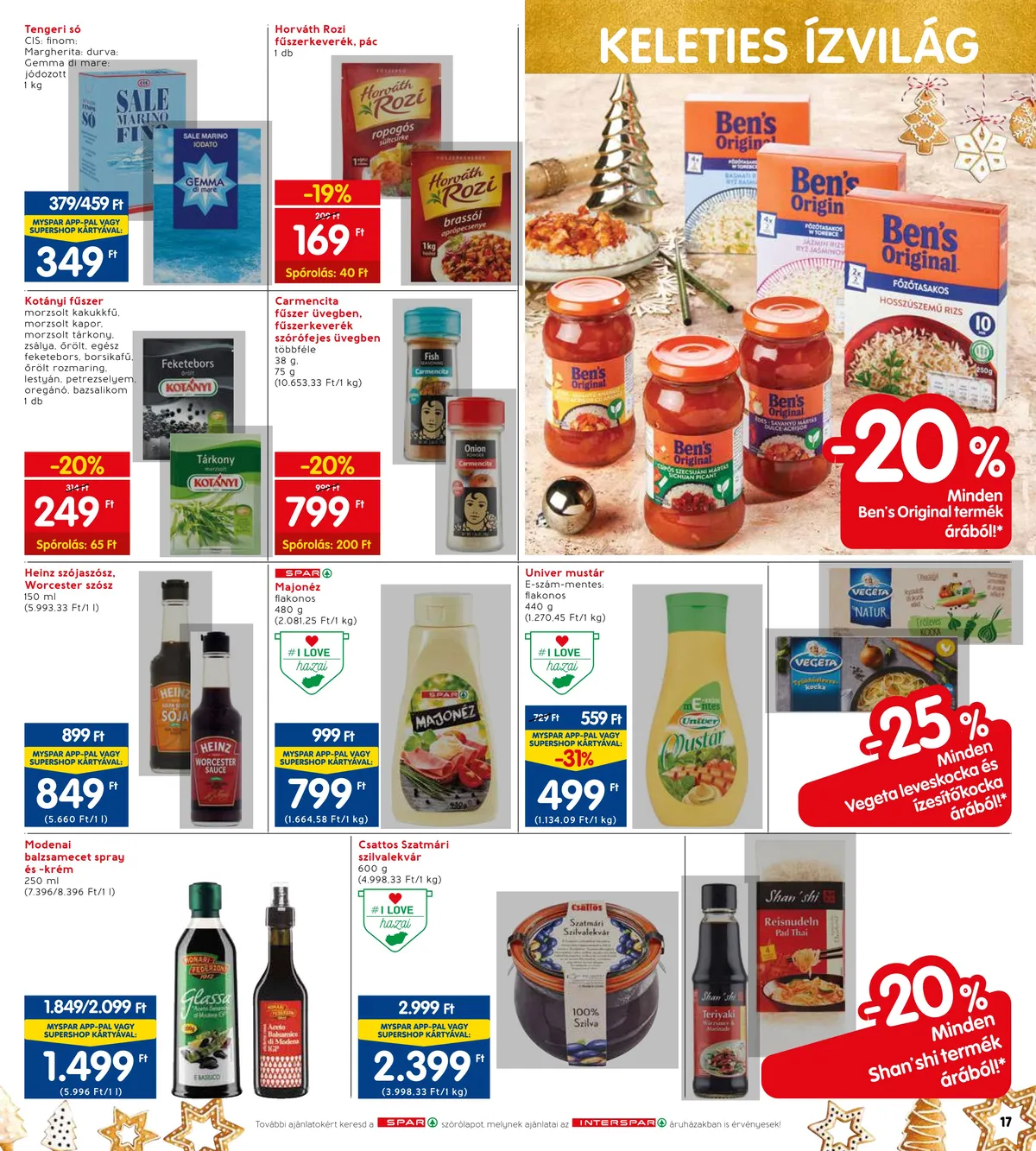 Interspar akciós újság 12.01–12.07 – 29. oldal