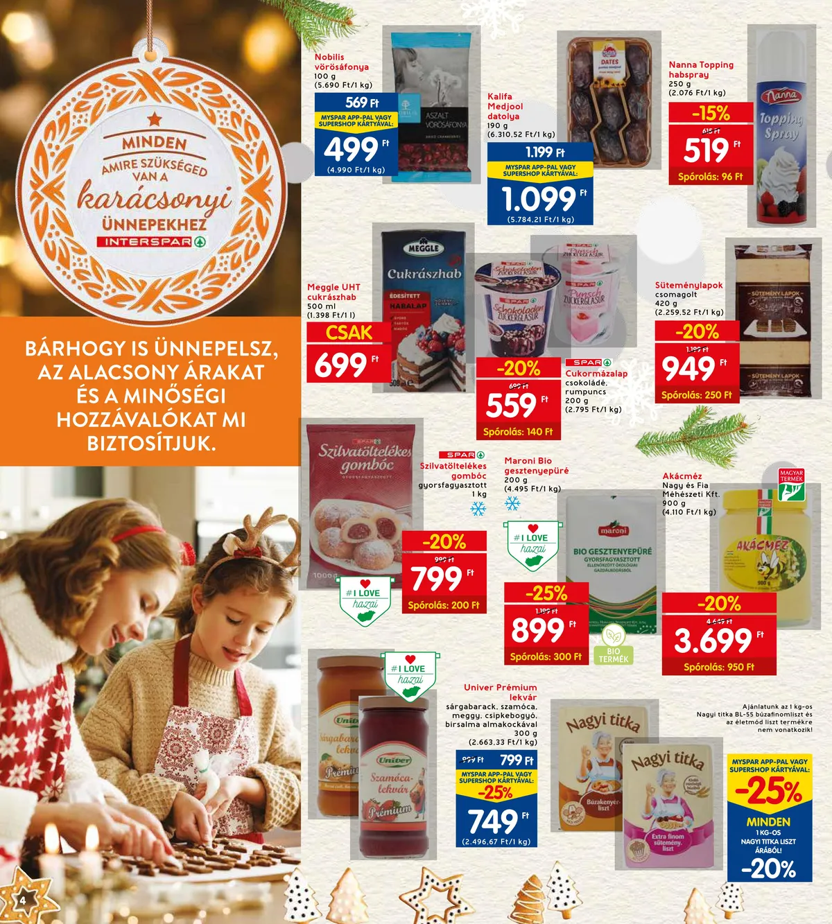 Interspar akciós újság 12.01–12.07 – 6. oldal