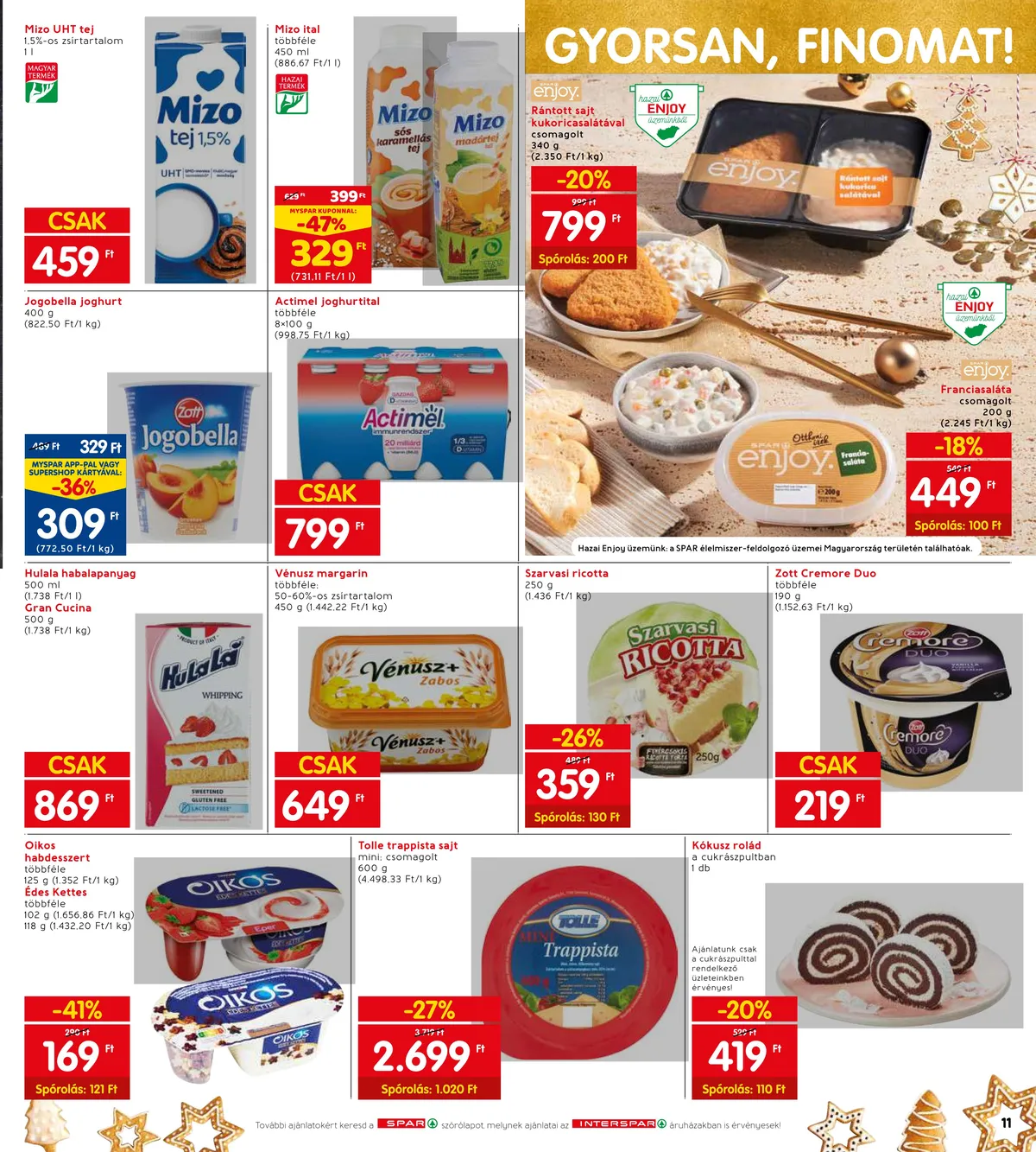 Interspar akciós újság 12.08–12.14 – 23. oldal