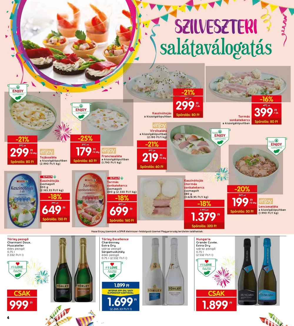 Interspar akciós újság 12.27–12.31 – 10. oldal
