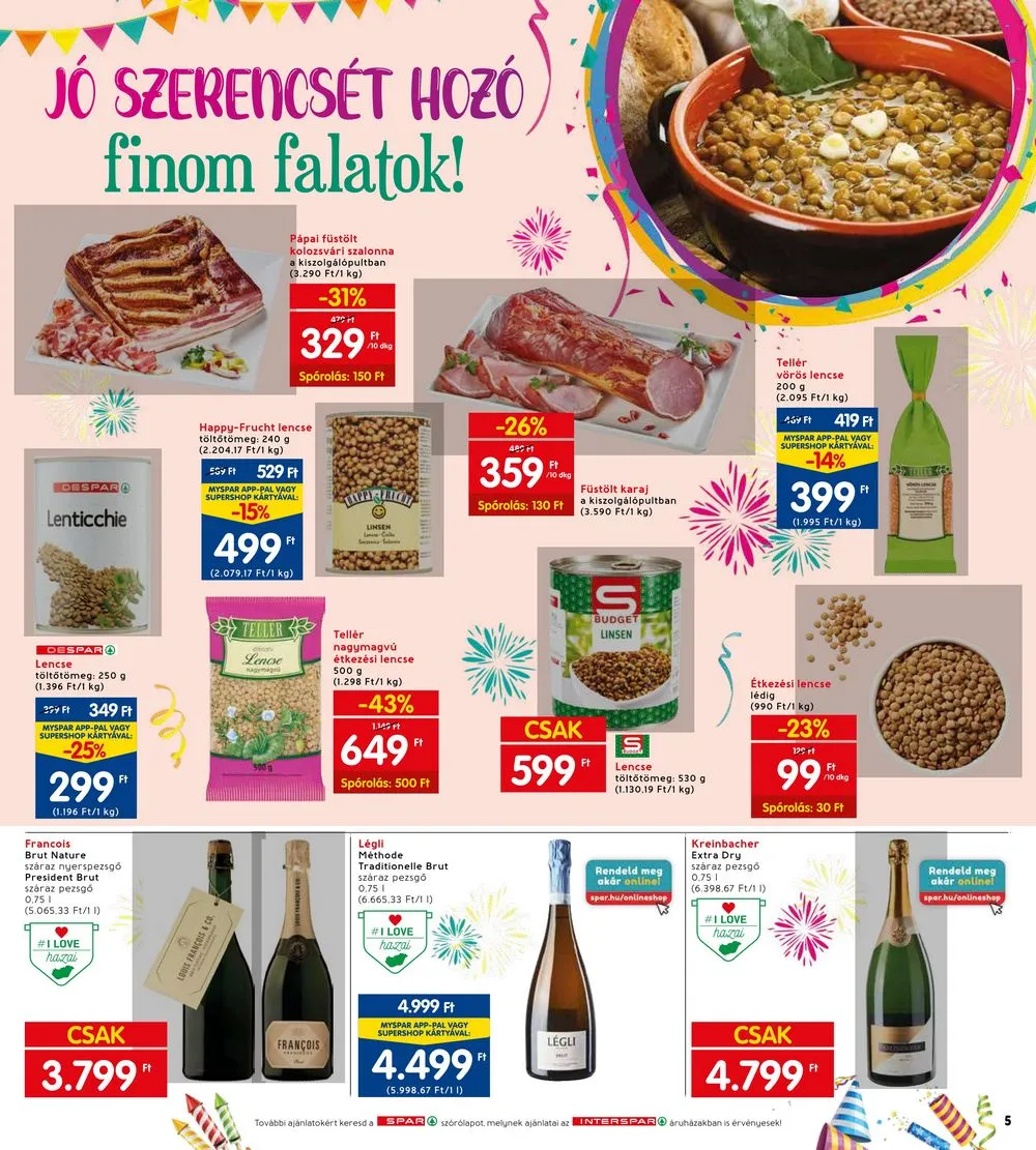 Interspar akciós újság 12.27–12.31 – 11. oldal