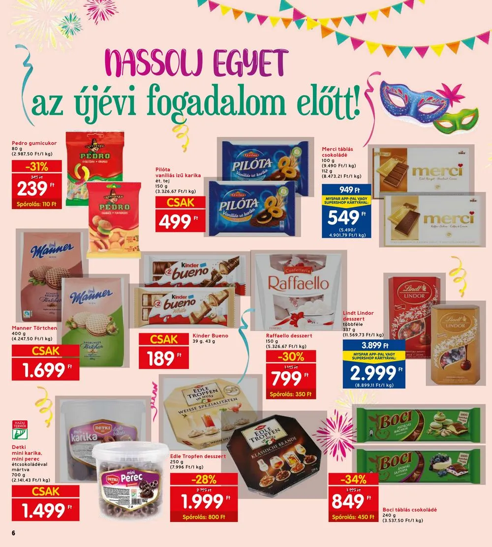 Interspar akciós újság 12.27–12.31 – 14. oldal