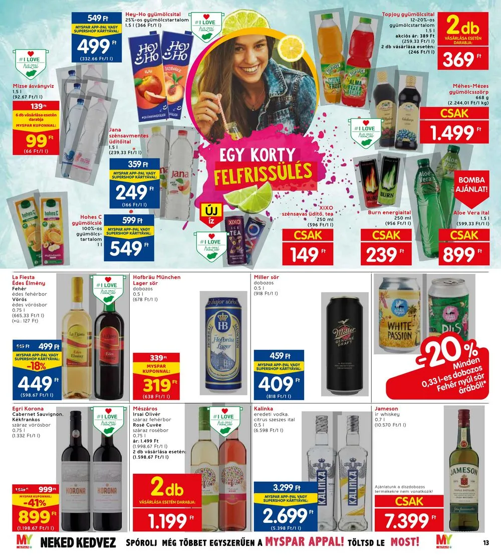 Interspar akciós újság 01.05–01.11 – 13. oldal