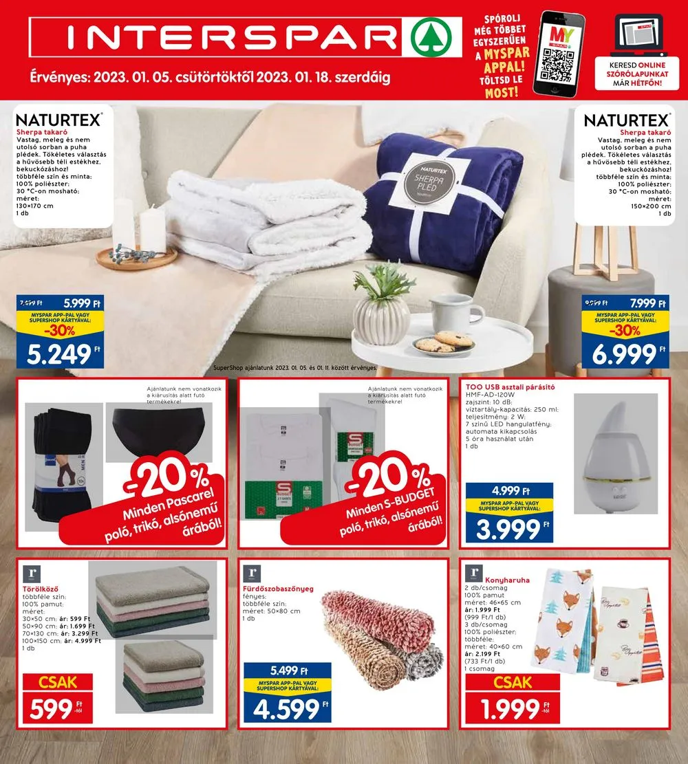 Interspar akciós újság 01.05–01.11 – 19. oldal
