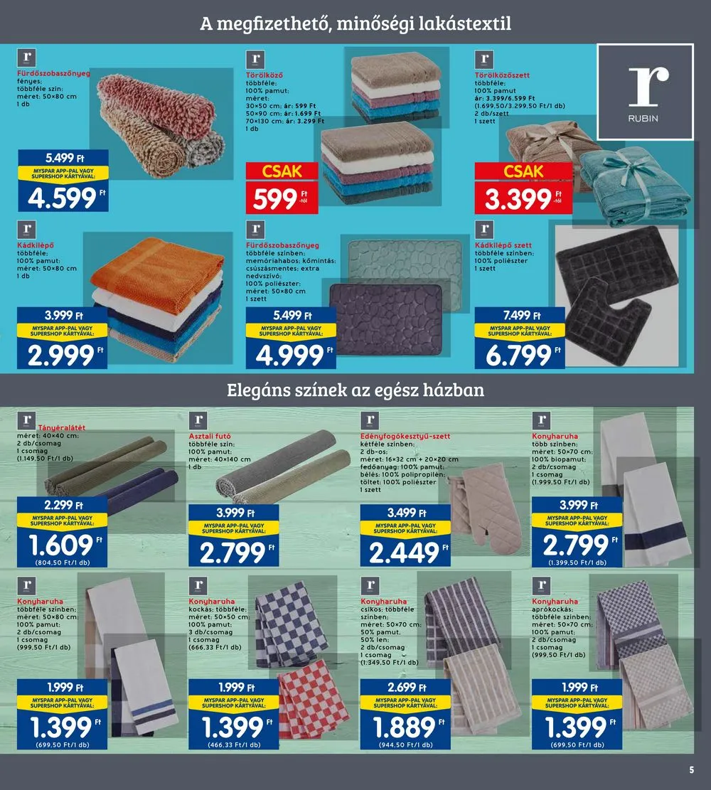 Interspar akciós újság 01.05–01.11 – 23. oldal