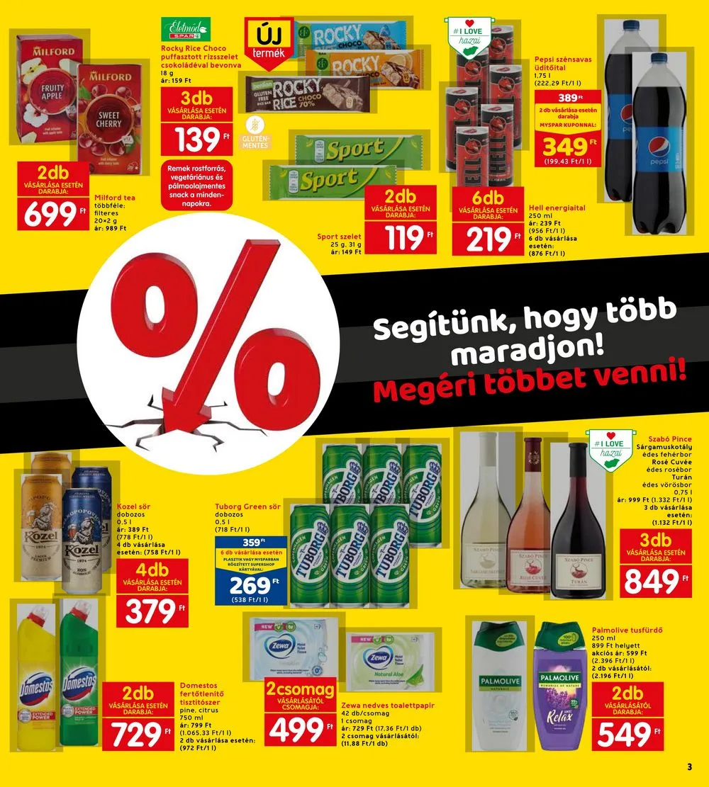 Interspar akciós újság 01.12–01.18 – 3. oldal