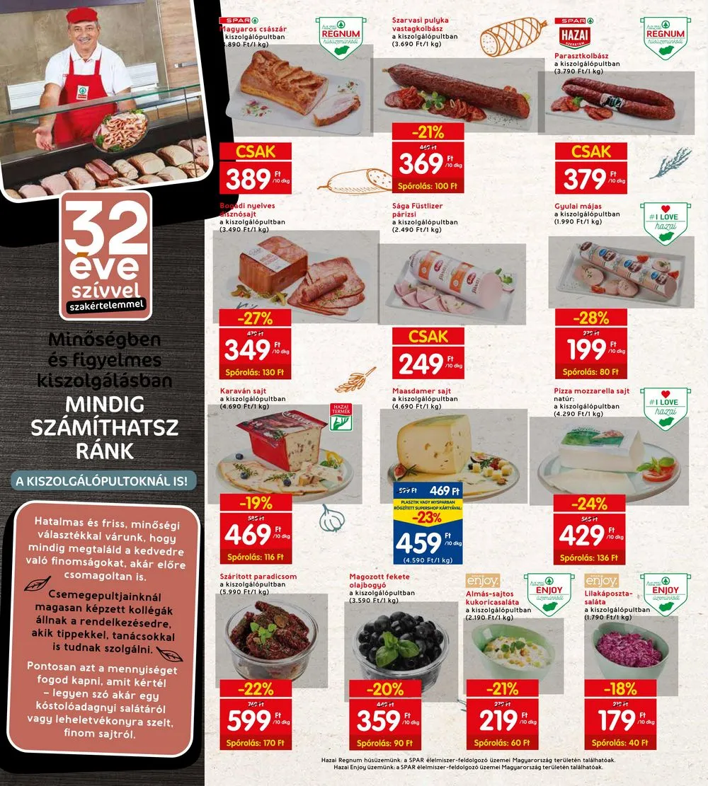 Interspar akciós újság 01.12–01.18 – 8. oldal