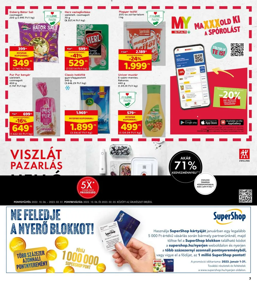 Interspar akciós újság 01.12–01.18 – 9. oldal