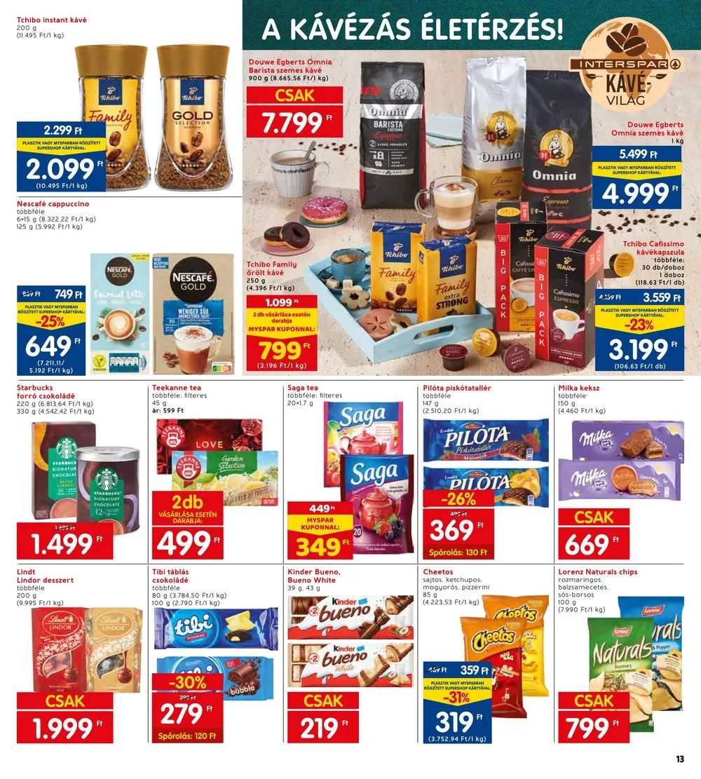 Interspar akciós újság 01.19–01.25 – 13. oldal