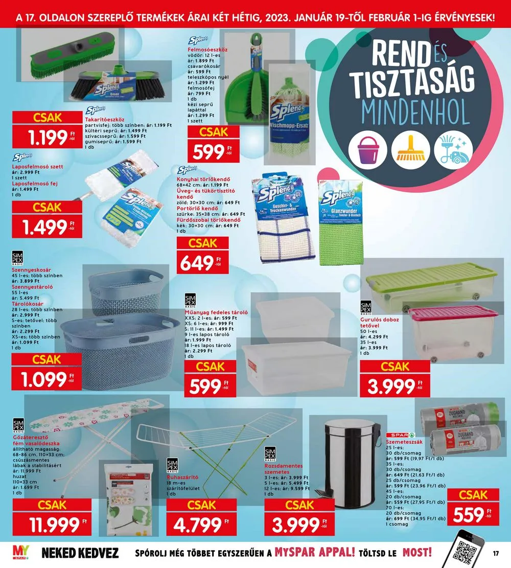 Interspar akciós újság 01.19–01.25 – 17. oldal