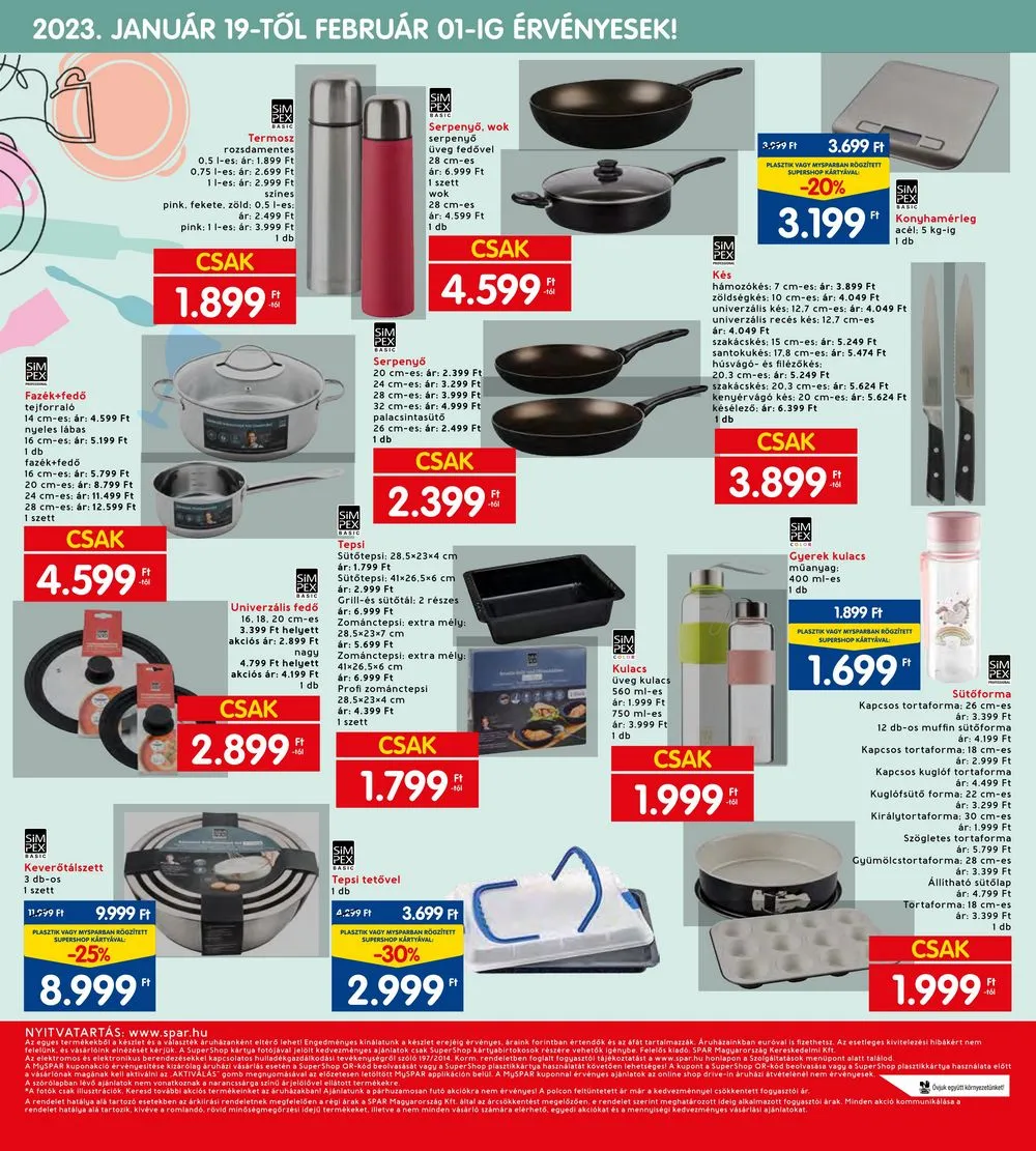 Interspar akciós újság 01.19–01.25 – 19. oldal