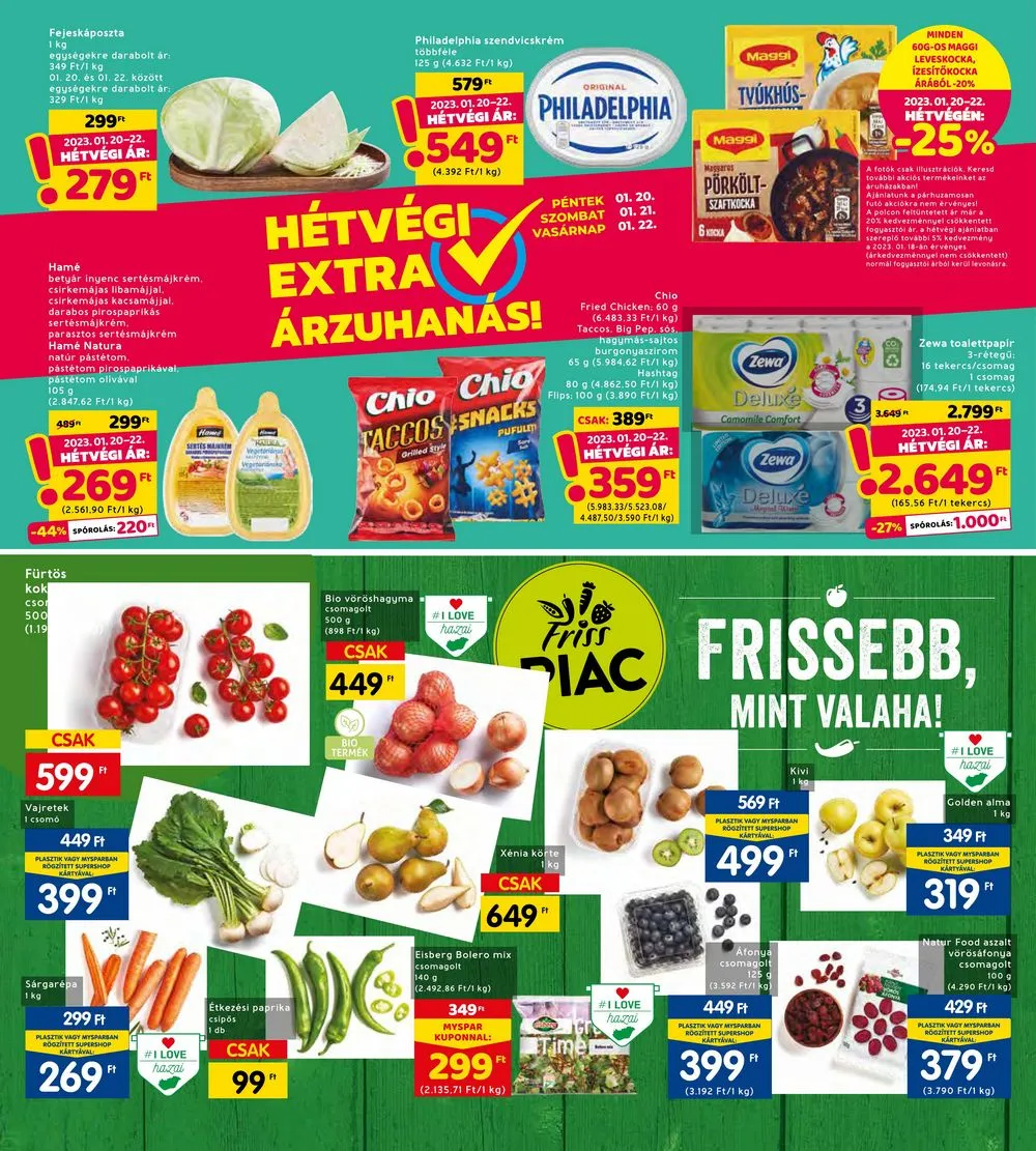 Interspar akciós újság 01.19–01.25 – 20. oldal