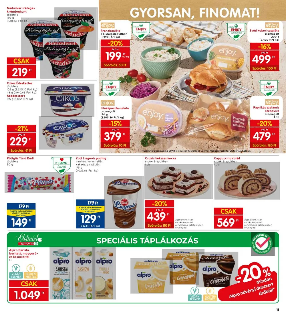 Interspar akciós újság 01.26–02.01 – 11. oldal