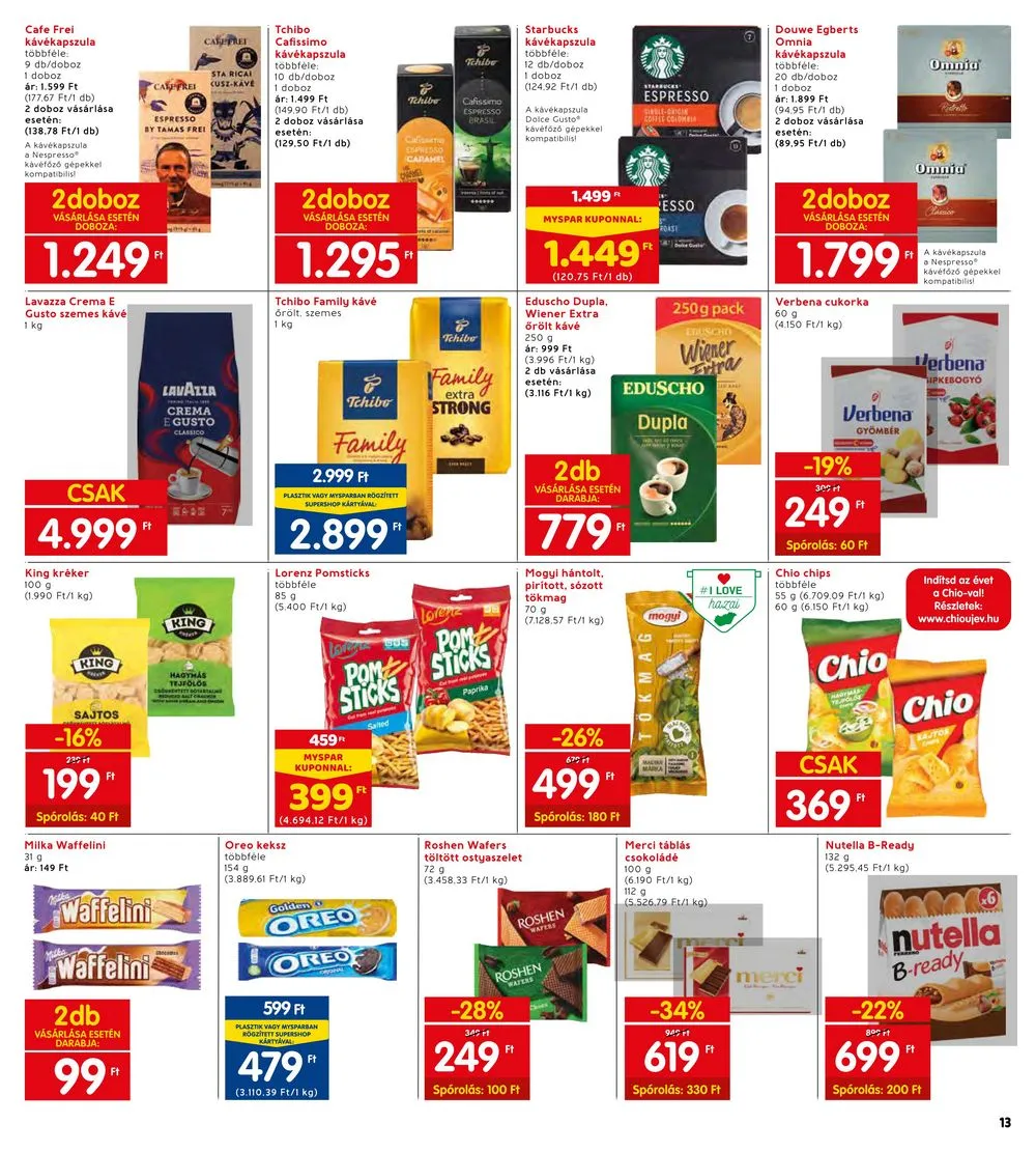 Interspar akciós újság 01.26–02.01 – 13. oldal