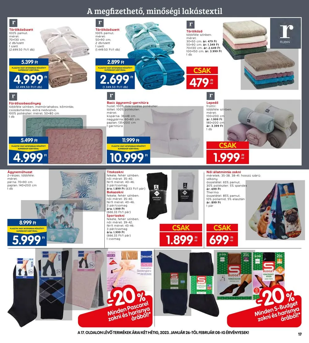 Interspar akciós újság 01.26–02.01 – 17. oldal