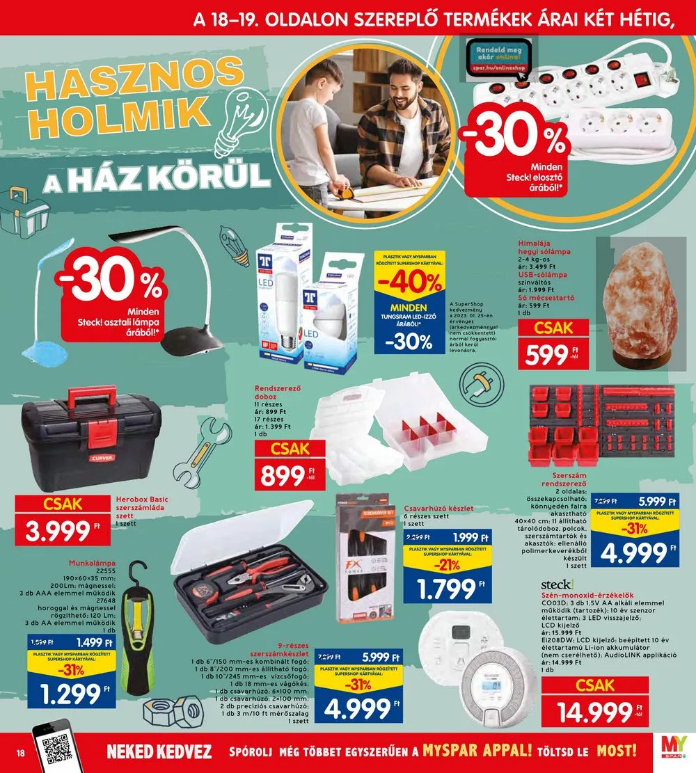 Interspar akciós újság 01.26–02.01 – 18. oldal