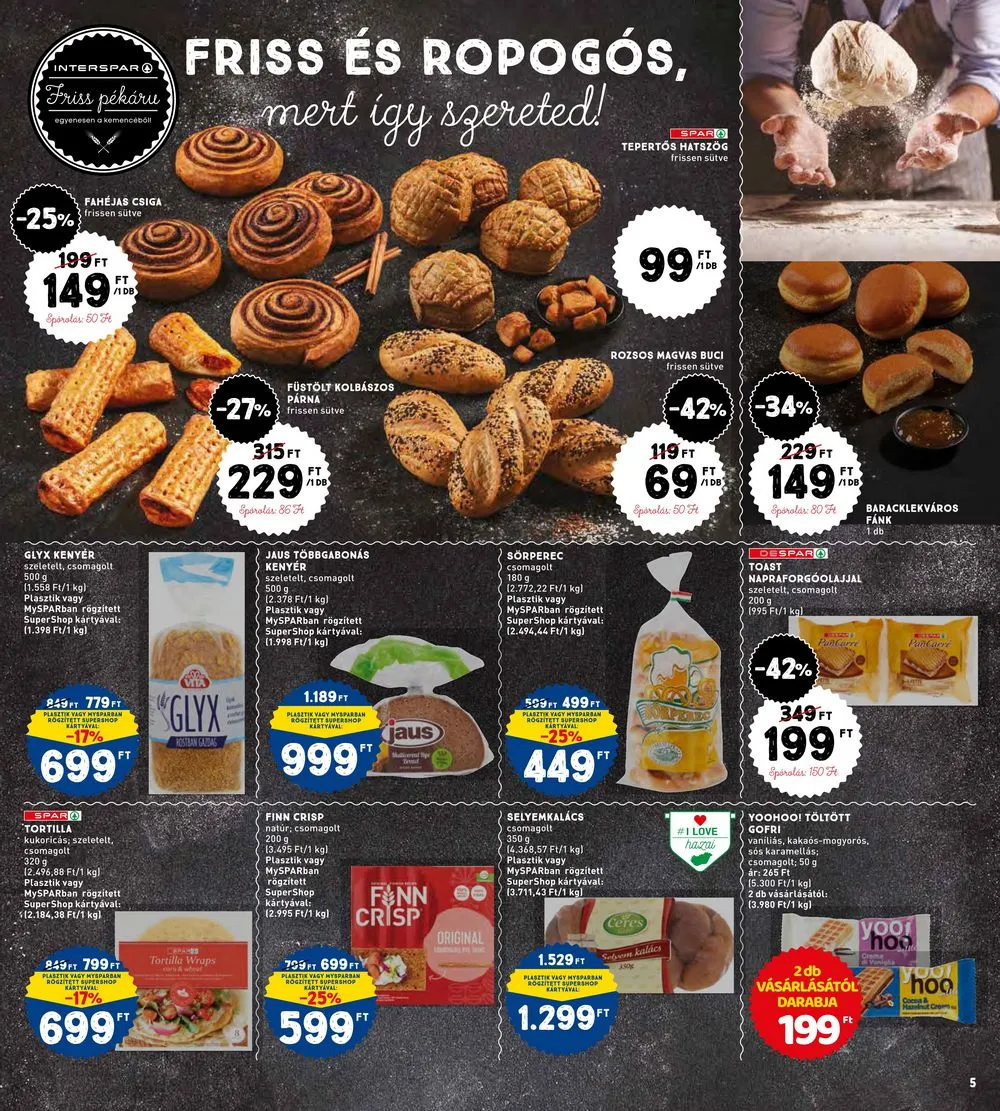 Interspar akciós újság 01.26–02.01 – 5. oldal