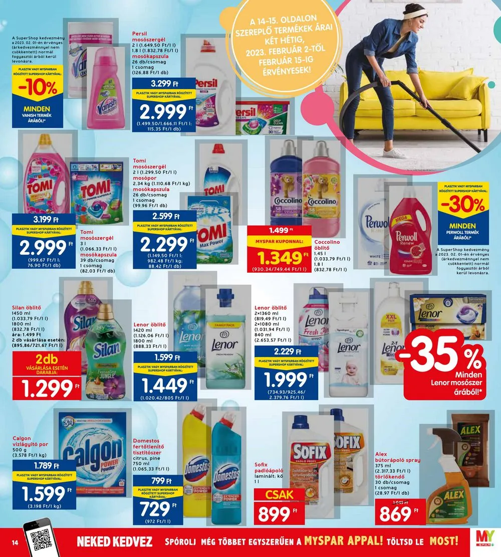 Interspar akciós újság 02.02–02.08 – 14. oldal