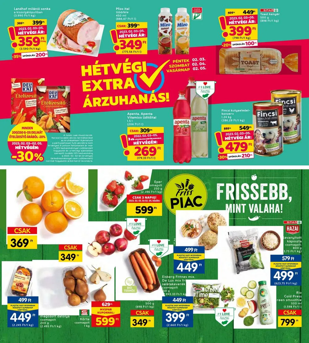 Interspar akciós újság 02.02–02.08 – 20. oldal