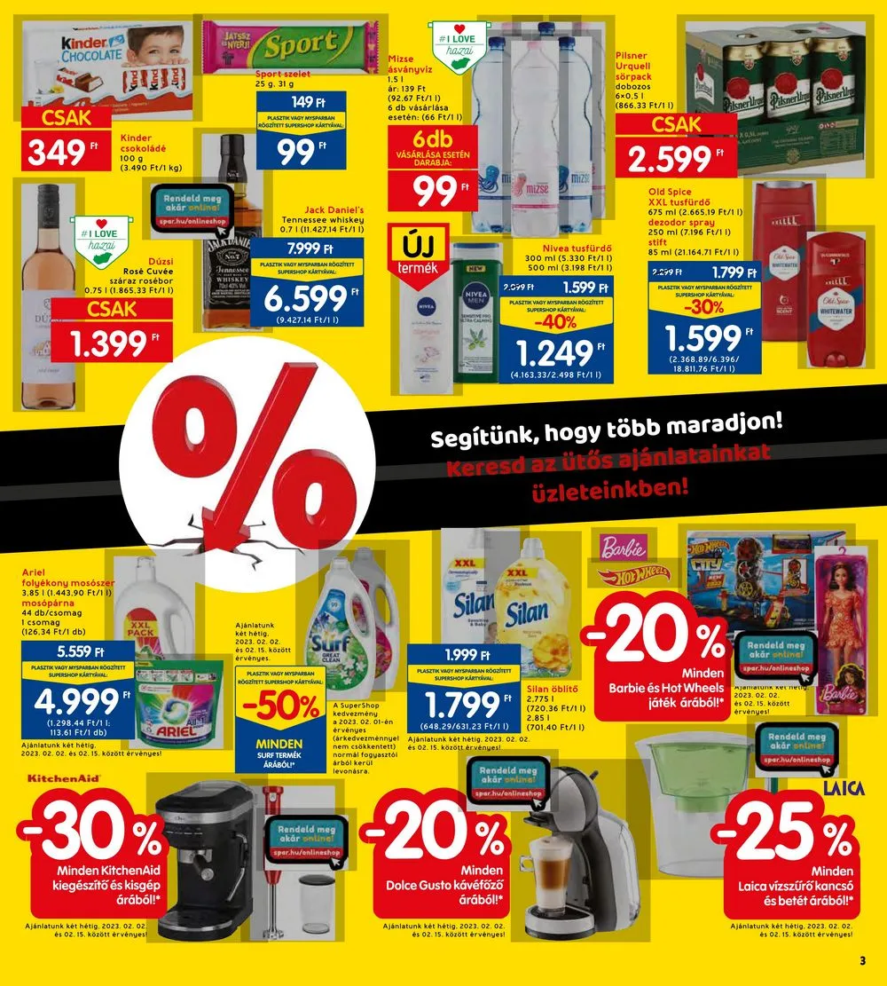 Interspar akciós újság 02.02–02.08 – 3. oldal